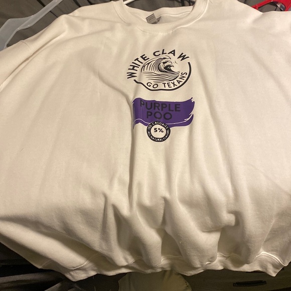 White Claw Crew Neck, 2XL | Color: White | Size: XXL | Kcurfman1's Closet